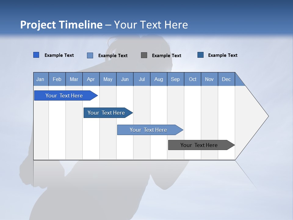 Caucasian Pensioner Old PowerPoint Template