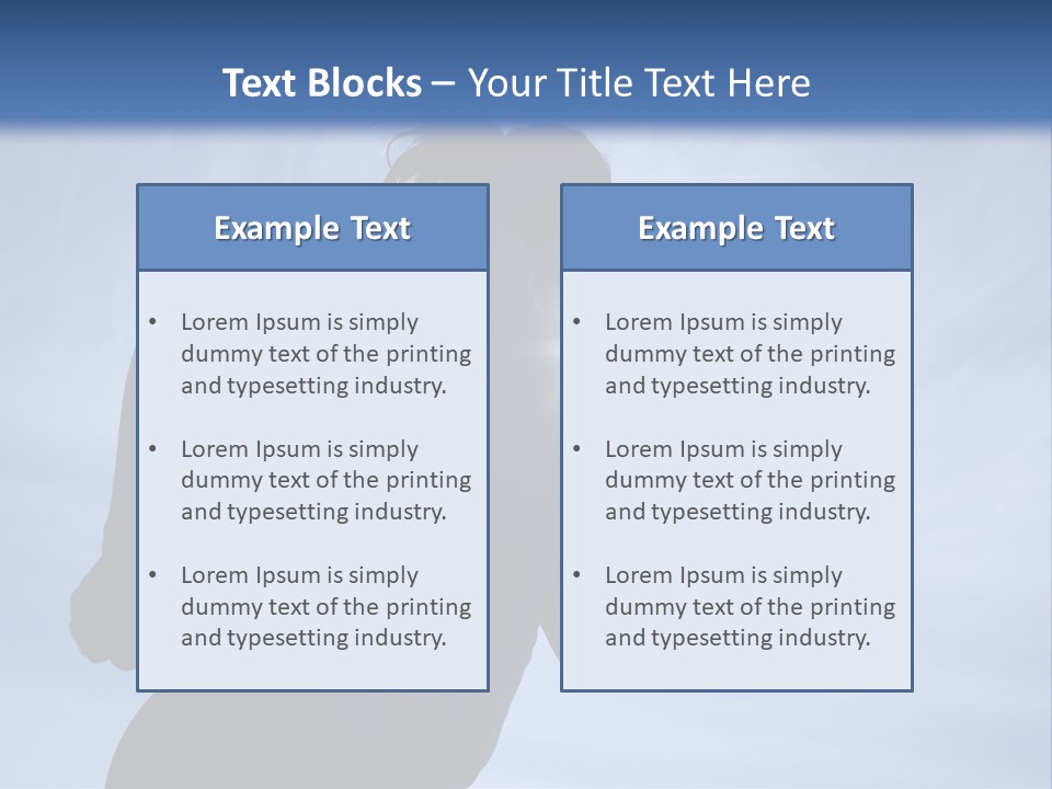 Caucasian Pensioner Old PowerPoint Template