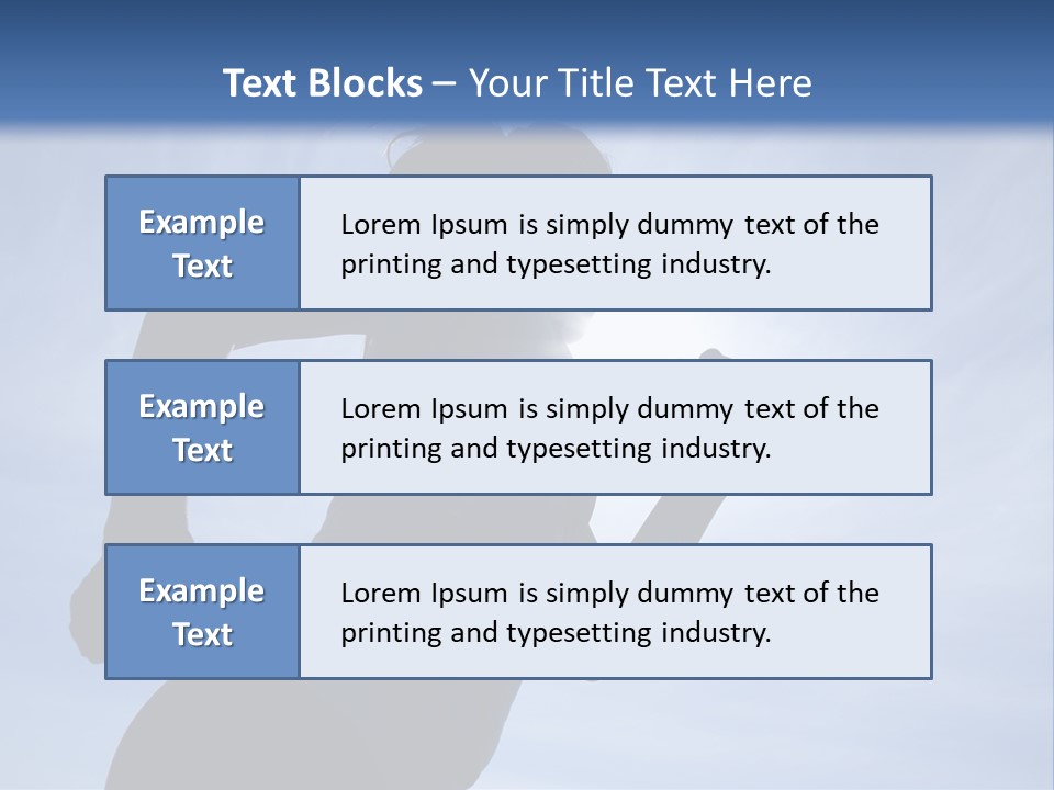Caucasian Pensioner Old PowerPoint Template
