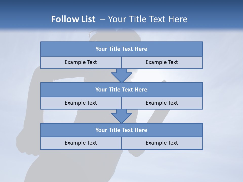 Caucasian Pensioner Old PowerPoint Template