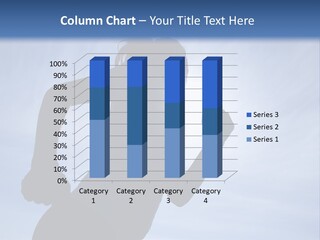 Caucasian Pensioner Old PowerPoint Template