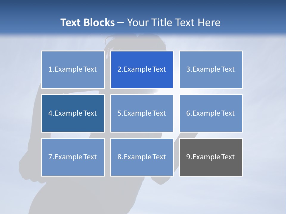 Caucasian Pensioner Old PowerPoint Template