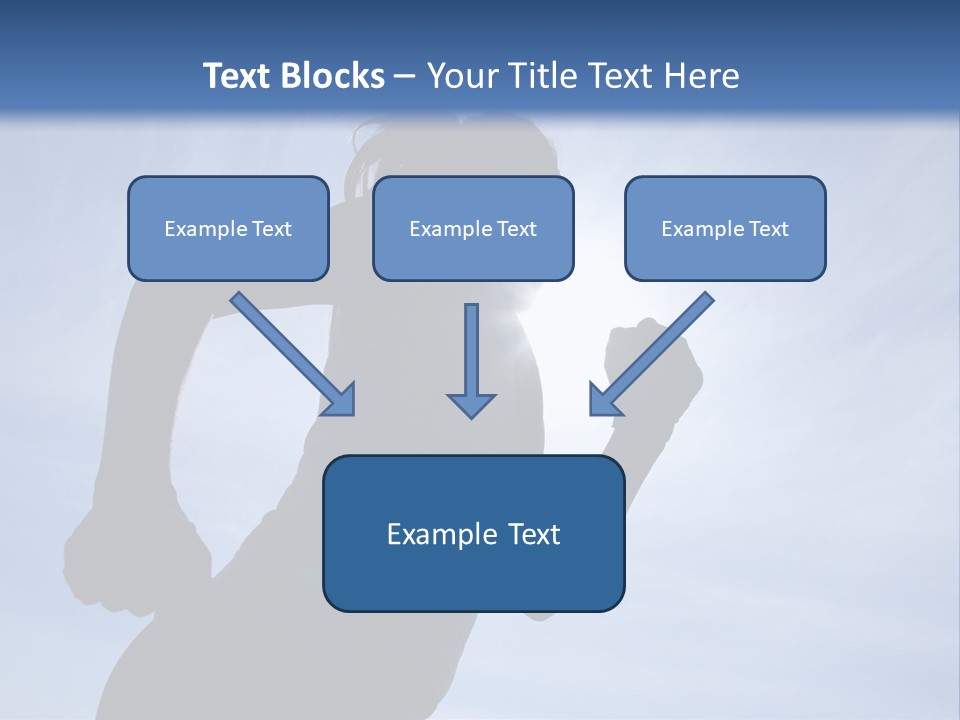 Caucasian Pensioner Old PowerPoint Template