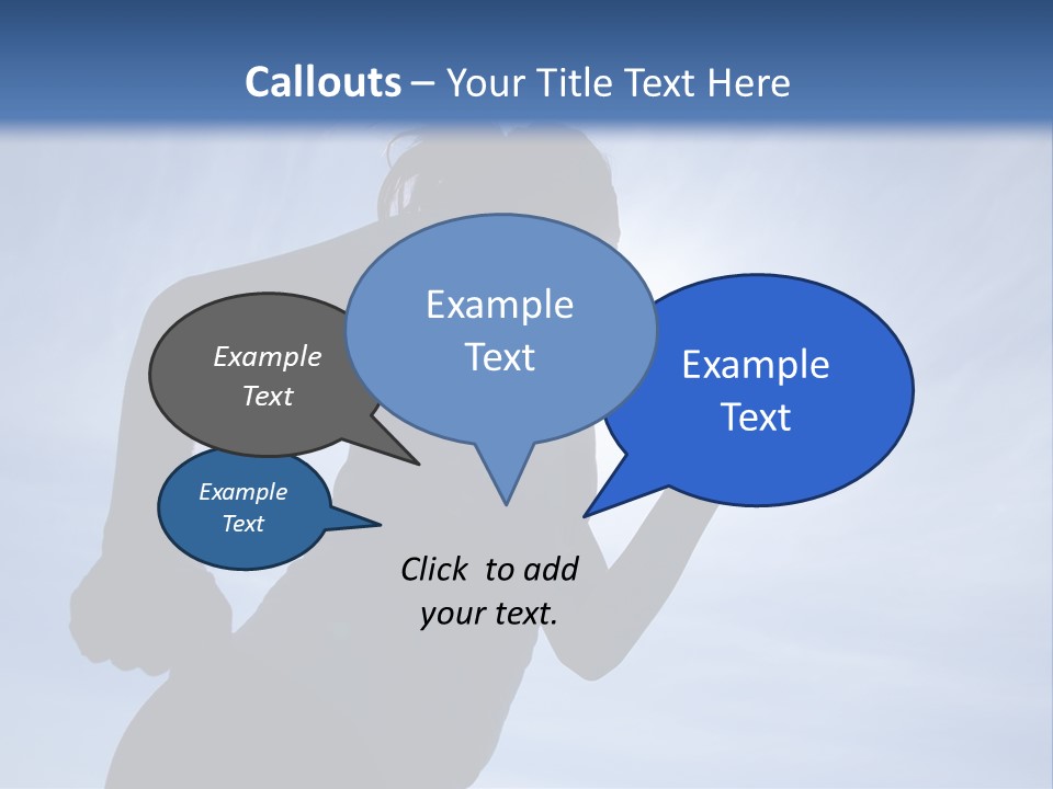 Caucasian Pensioner Old PowerPoint Template