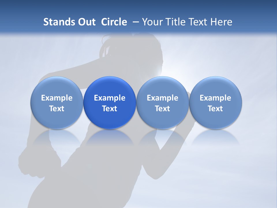 Caucasian Pensioner Old PowerPoint Template