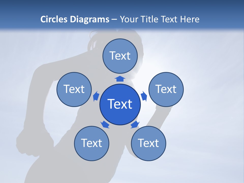 Caucasian Pensioner Old PowerPoint Template