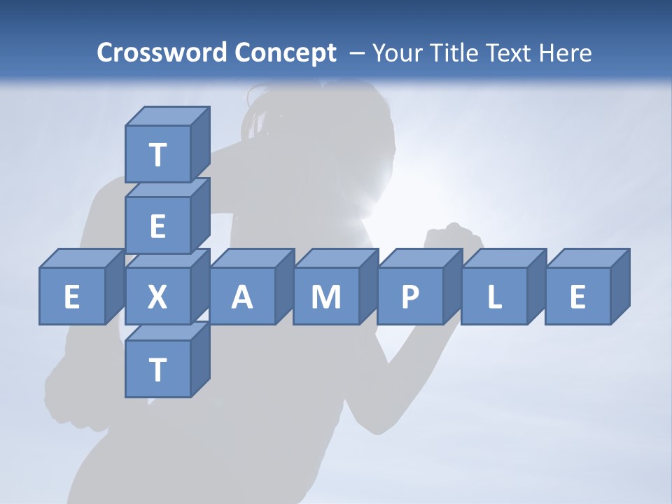 Caucasian Pensioner Old PowerPoint Template