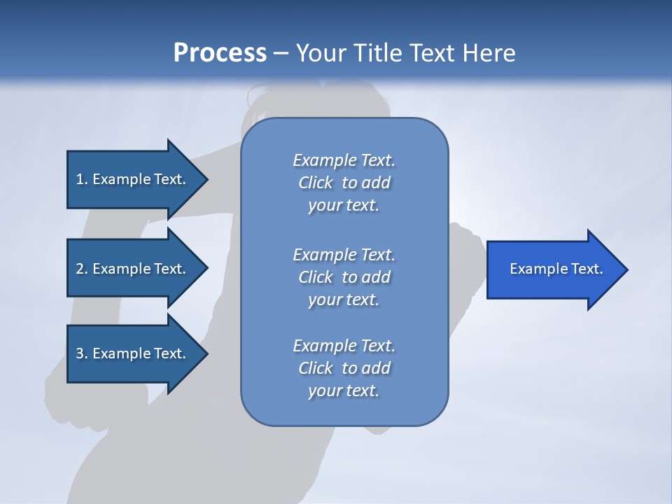 Caucasian Pensioner Old PowerPoint Template