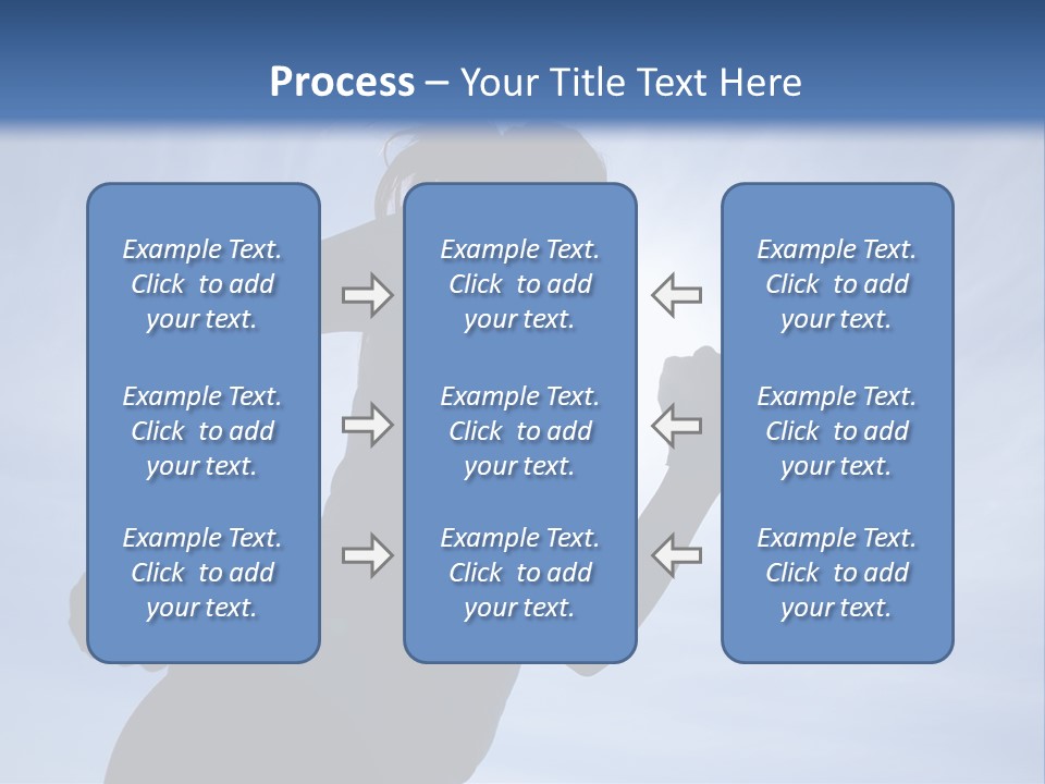 Caucasian Pensioner Old PowerPoint Template