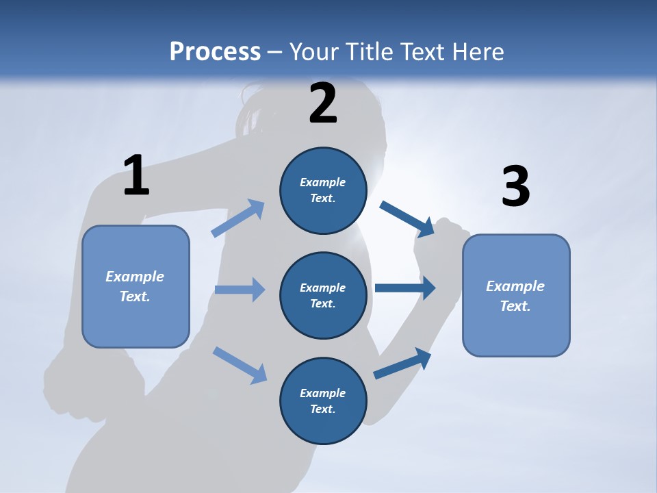 Caucasian Pensioner Old PowerPoint Template