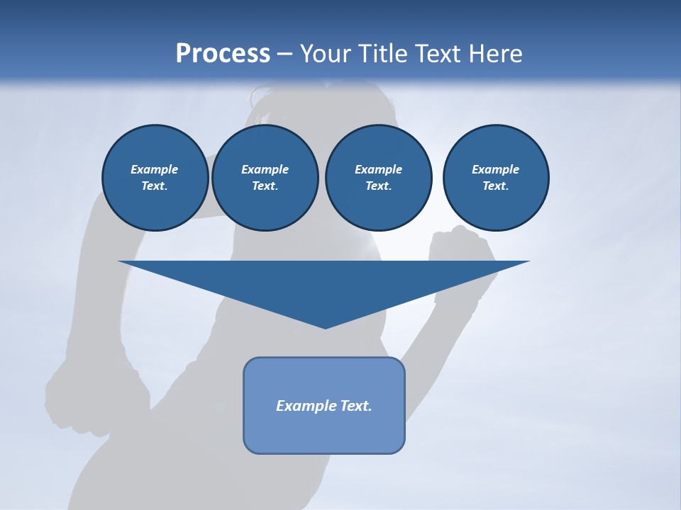 Caucasian Pensioner Old PowerPoint Template