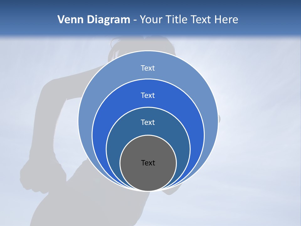 Caucasian Pensioner Old PowerPoint Template