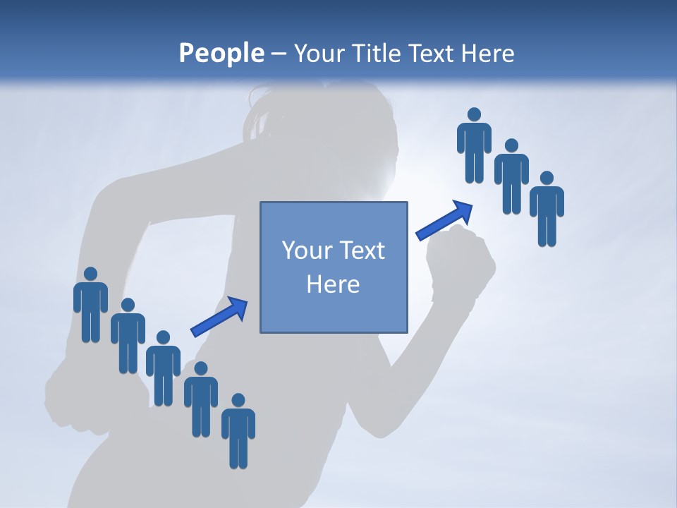 Caucasian Pensioner Old PowerPoint Template