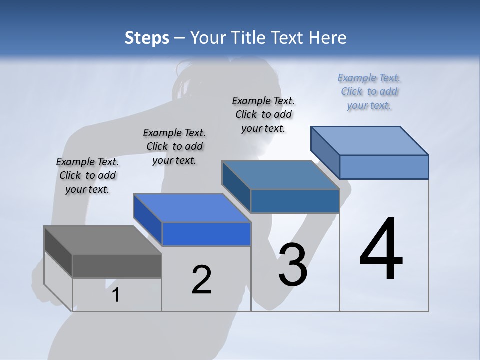 Caucasian Pensioner Old PowerPoint Template