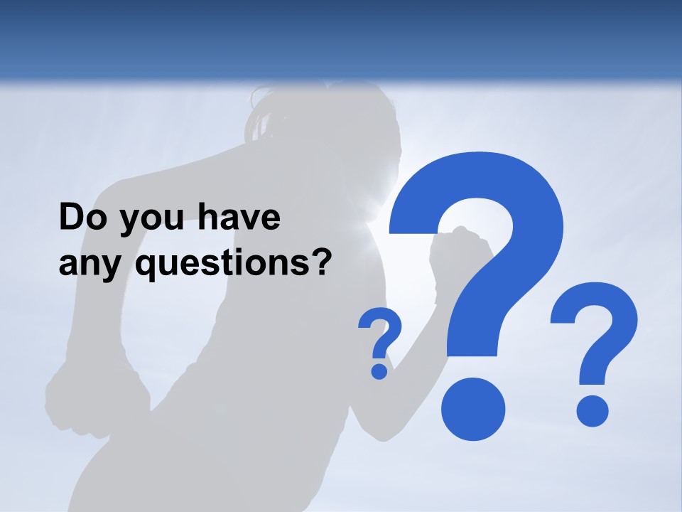 Caucasian Pensioner Old PowerPoint Template