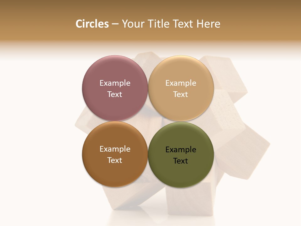 Caucasian Wellness Peaceful PowerPoint Template