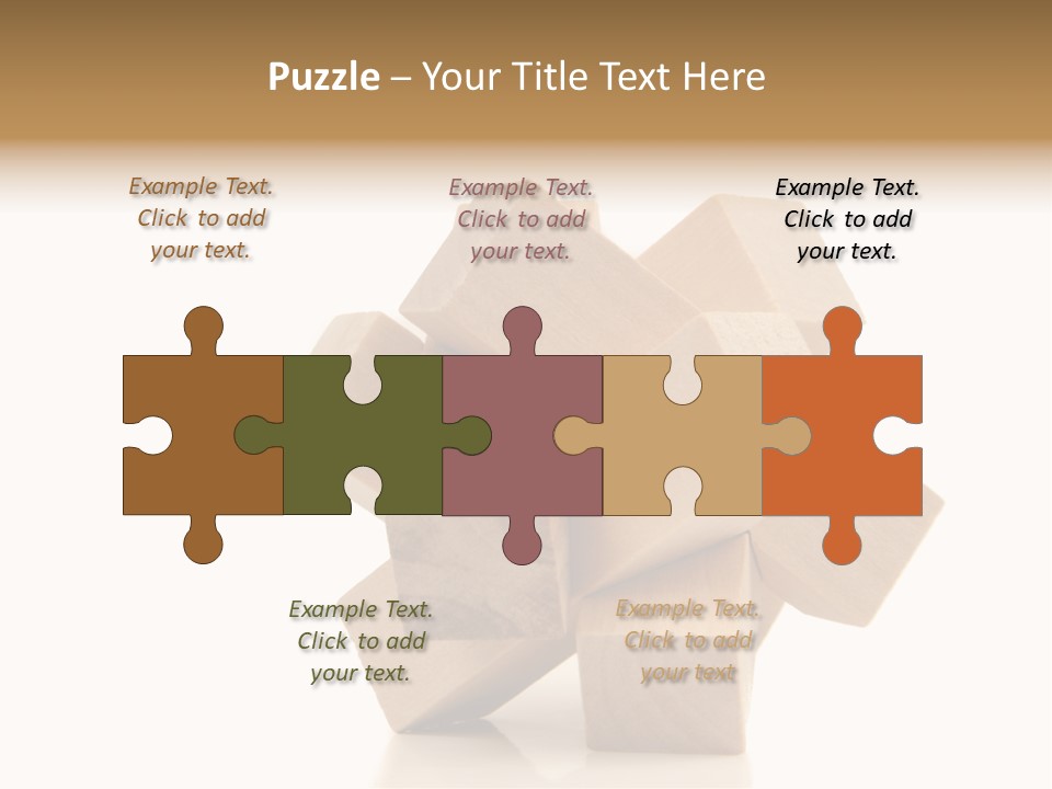 Caucasian Wellness Peaceful PowerPoint Template