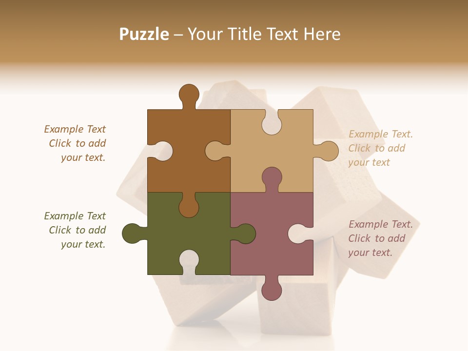 Caucasian Wellness Peaceful PowerPoint Template