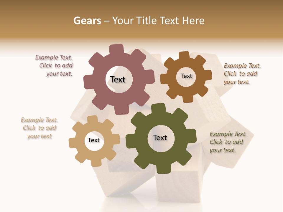 Caucasian Wellness Peaceful PowerPoint Template