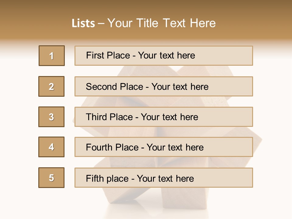 Caucasian Wellness Peaceful PowerPoint Template