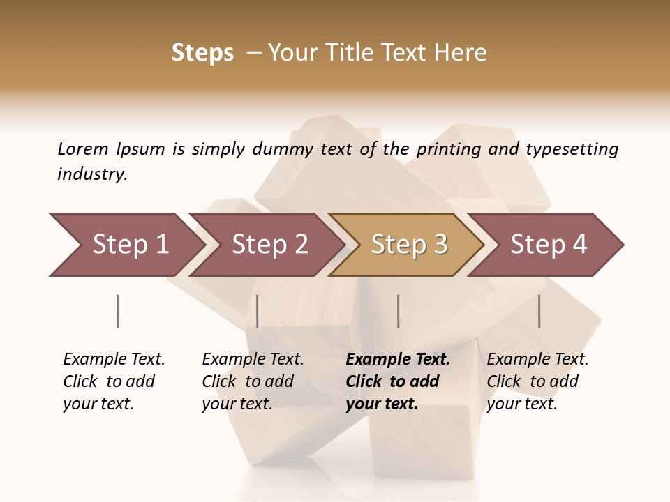 Caucasian Wellness Peaceful PowerPoint Template
