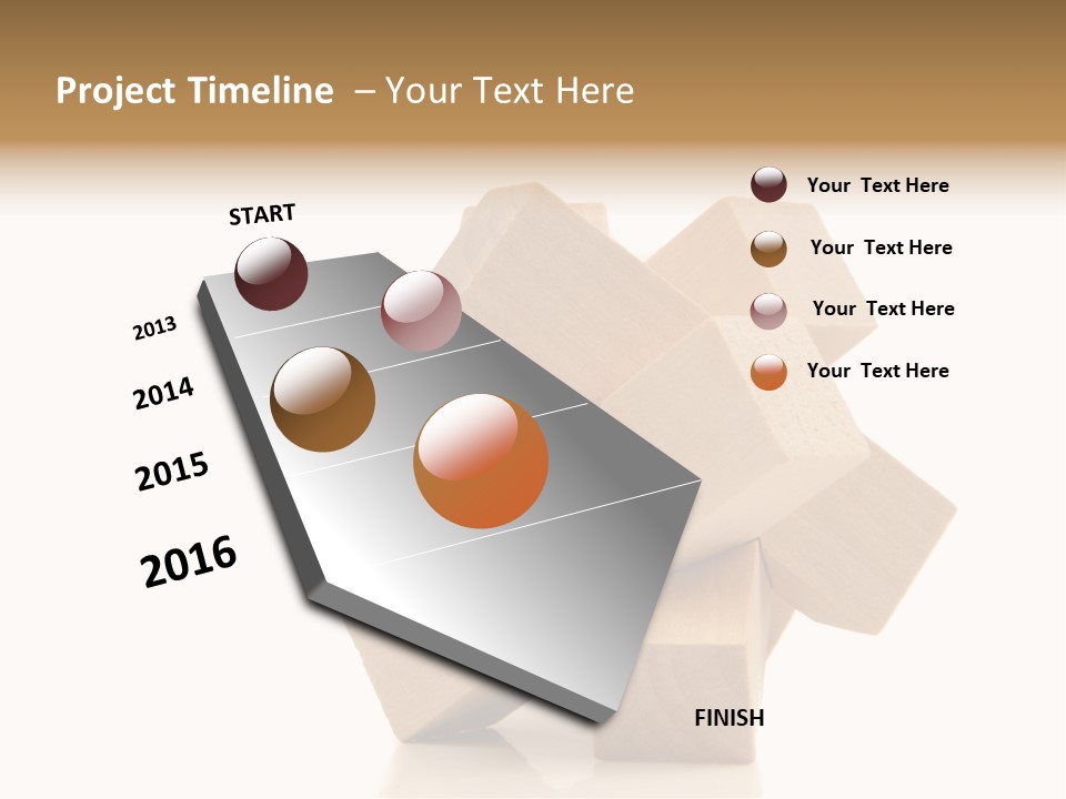 Caucasian Wellness Peaceful PowerPoint Template