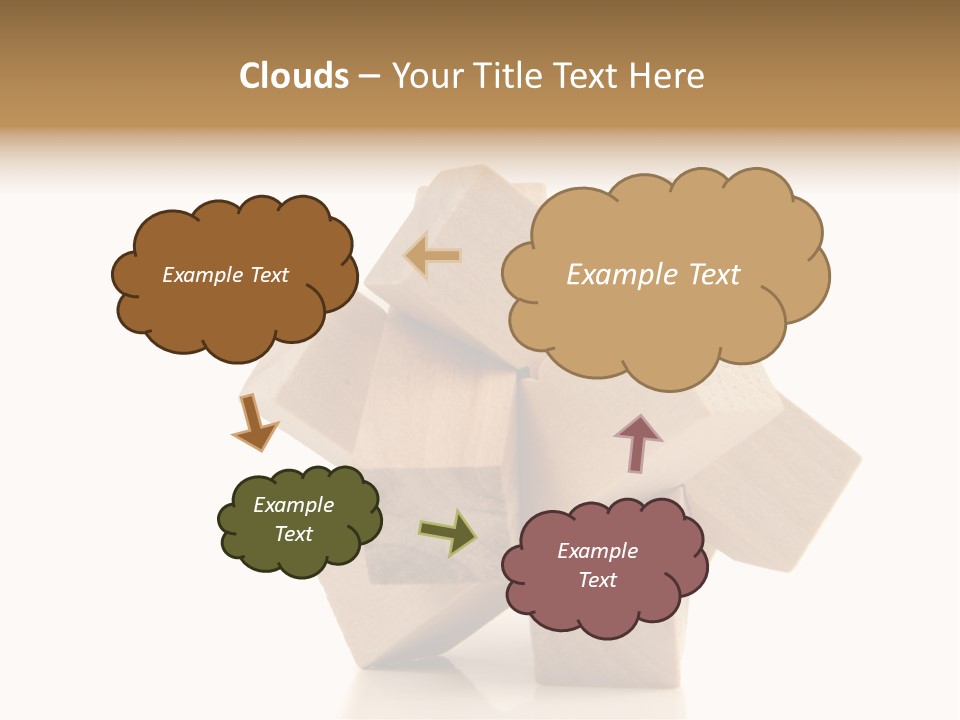 Caucasian Wellness Peaceful PowerPoint Template