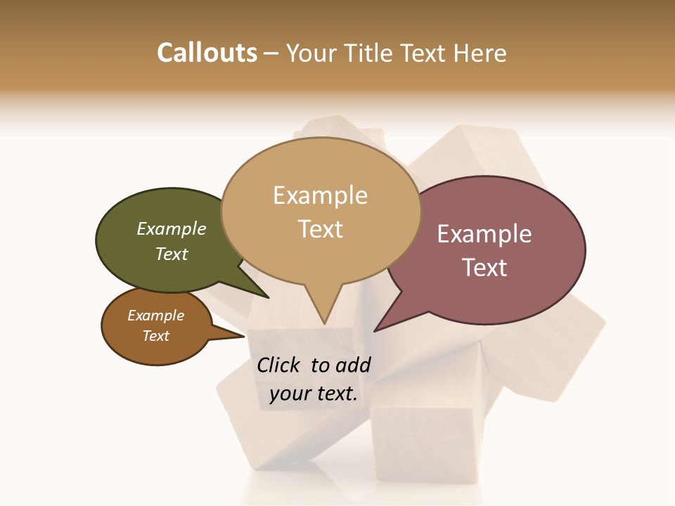 Caucasian Wellness Peaceful PowerPoint Template