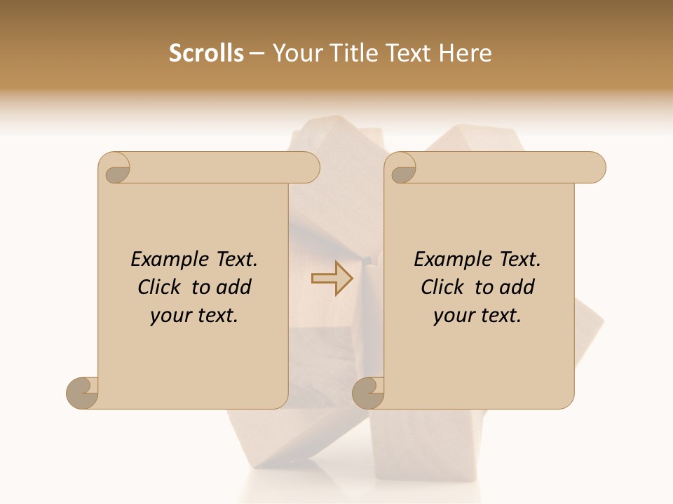 Caucasian Wellness Peaceful PowerPoint Template
