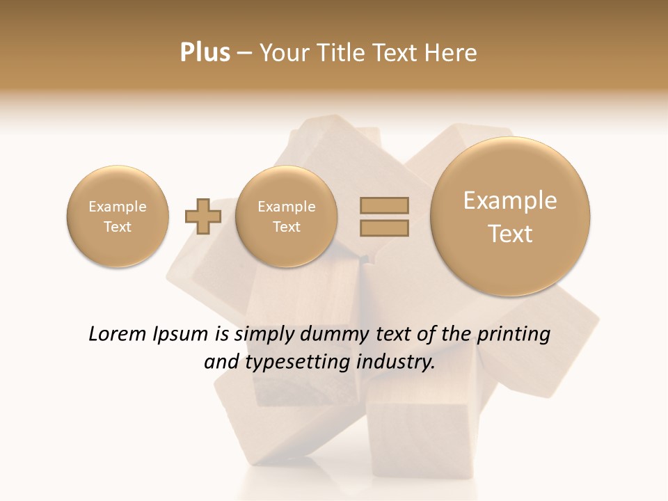 Caucasian Wellness Peaceful PowerPoint Template
