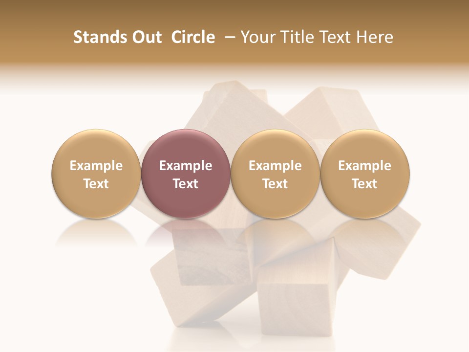 Caucasian Wellness Peaceful PowerPoint Template