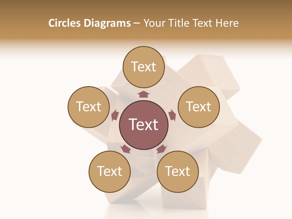 Caucasian Wellness Peaceful PowerPoint Template