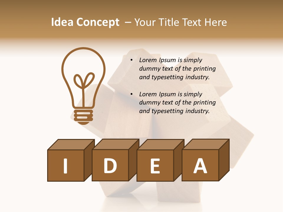 Caucasian Wellness Peaceful PowerPoint Template