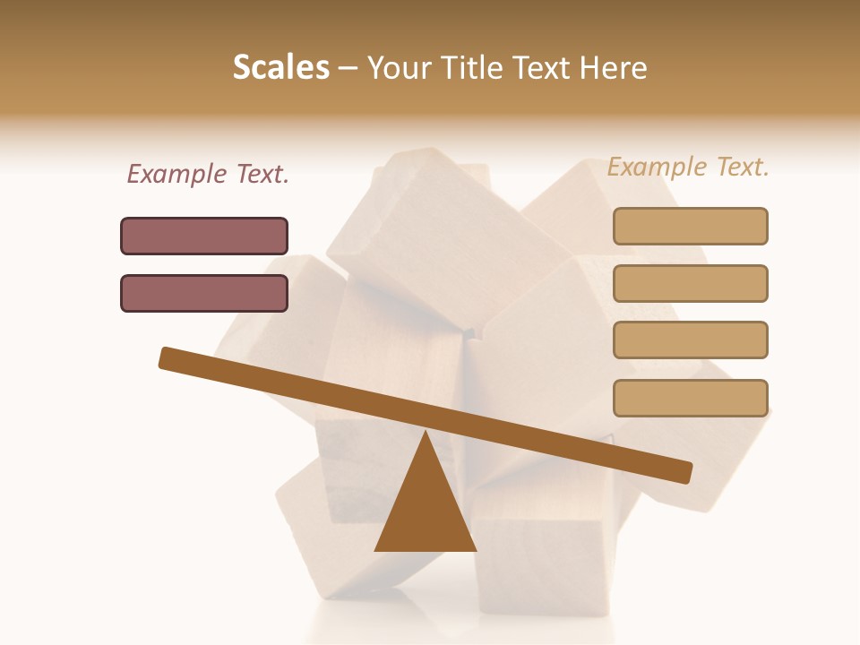 Caucasian Wellness Peaceful PowerPoint Template