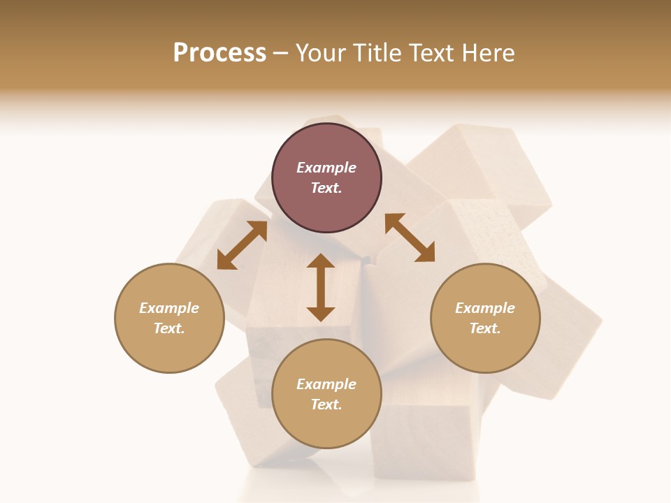 Caucasian Wellness Peaceful PowerPoint Template