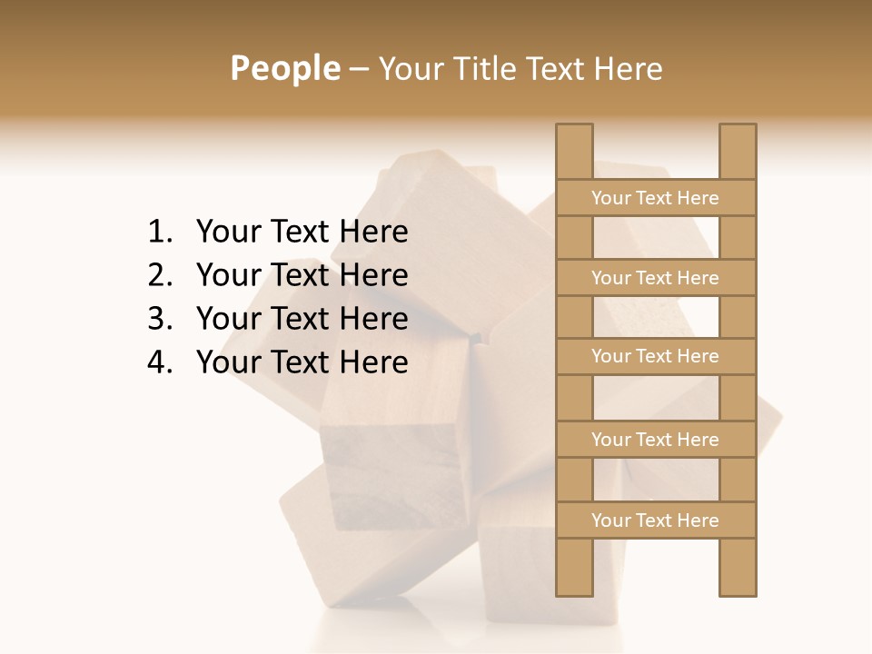 Caucasian Wellness Peaceful PowerPoint Template