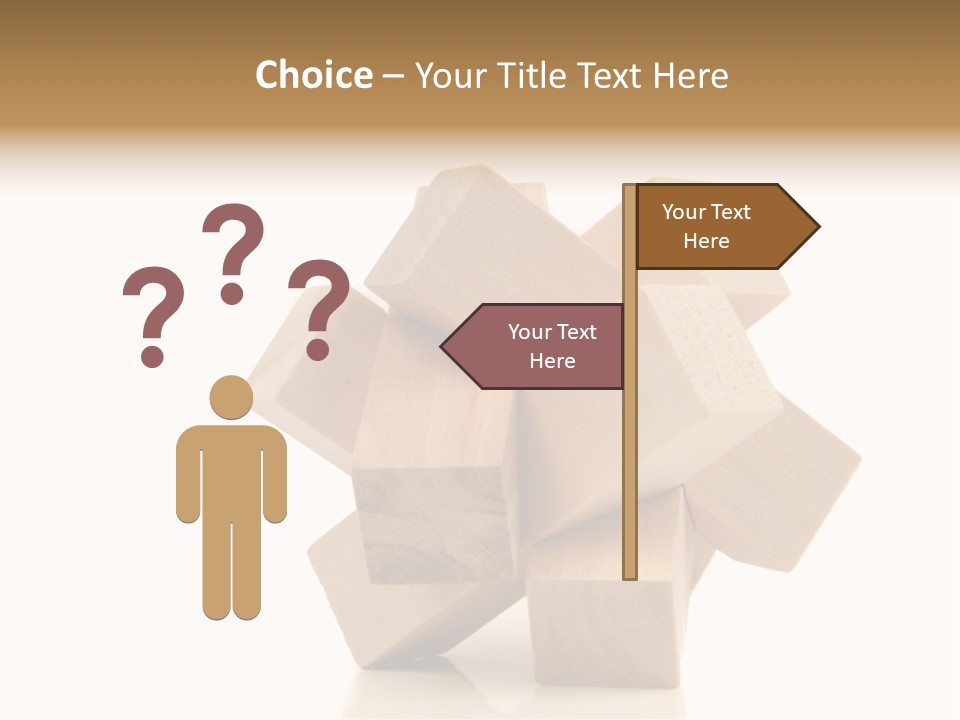 Caucasian Wellness Peaceful PowerPoint Template