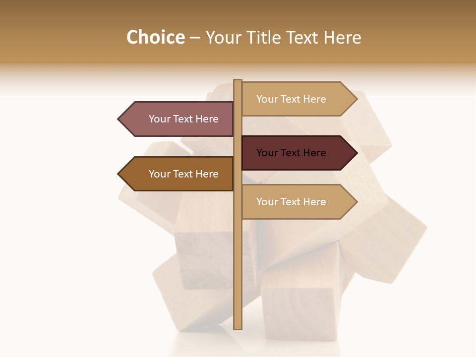 Caucasian Wellness Peaceful PowerPoint Template