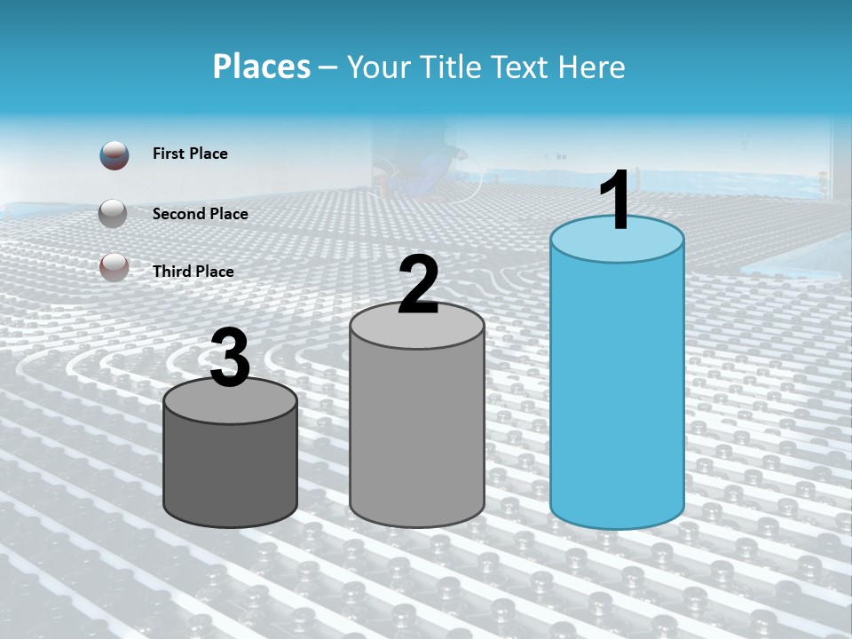 Sea Calm Senior PowerPoint Template