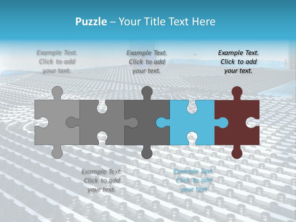 Sea Calm Senior PowerPoint Template