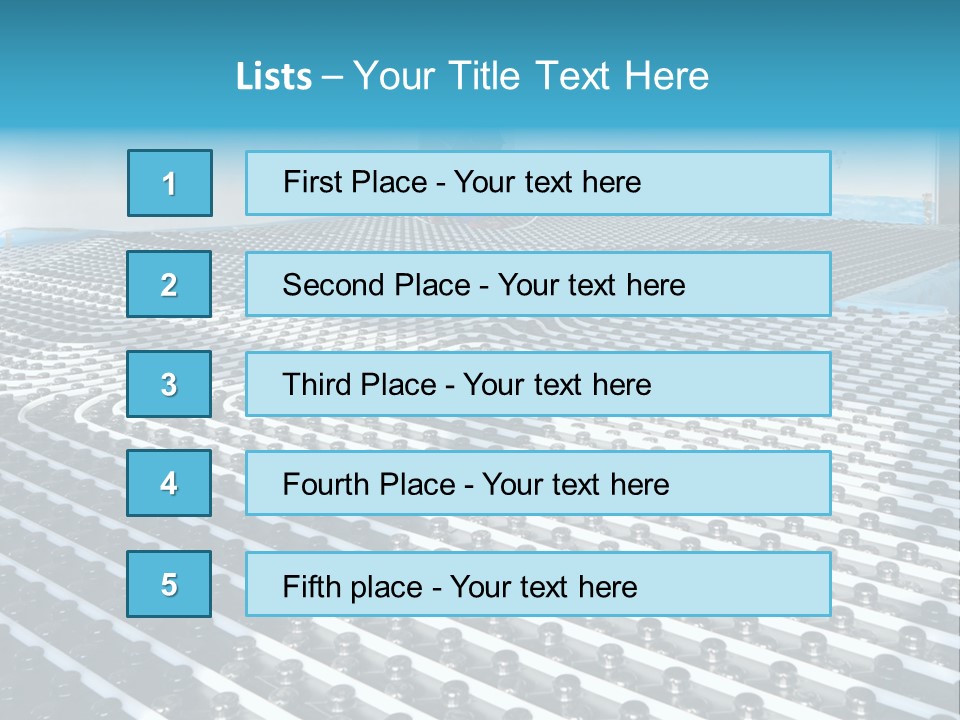 Sea Calm Senior PowerPoint Template