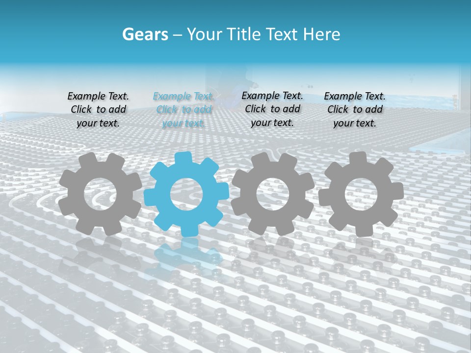 Sea Calm Senior PowerPoint Template