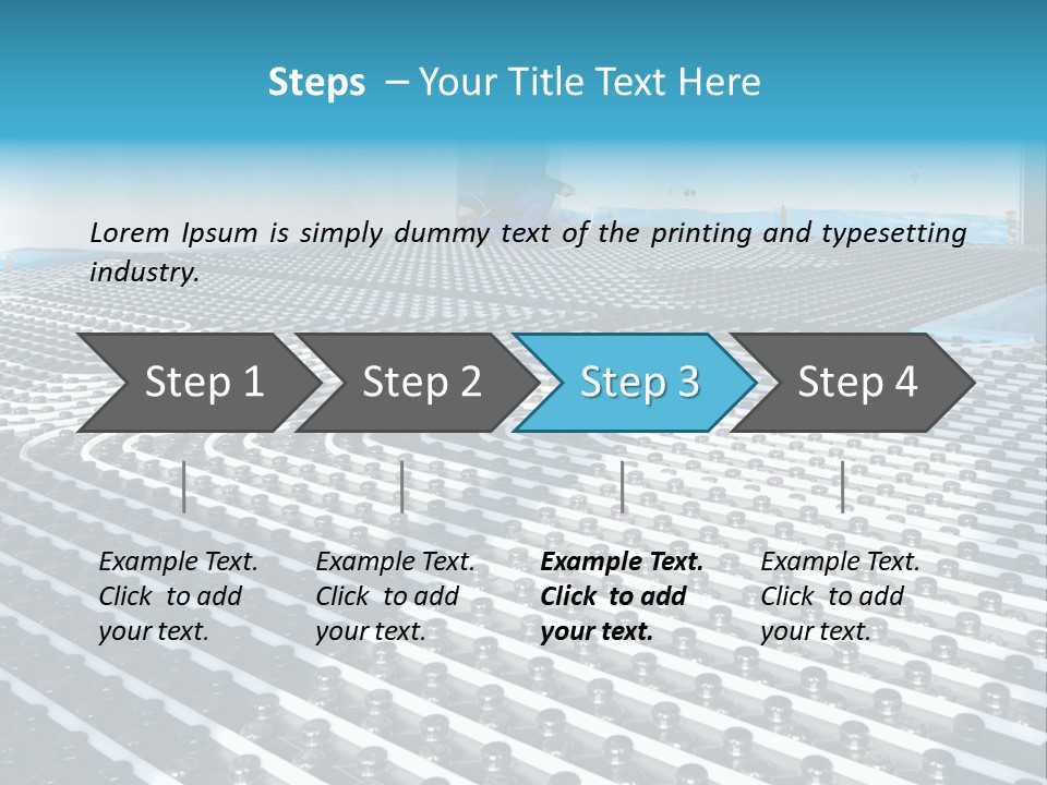 Sea Calm Senior PowerPoint Template