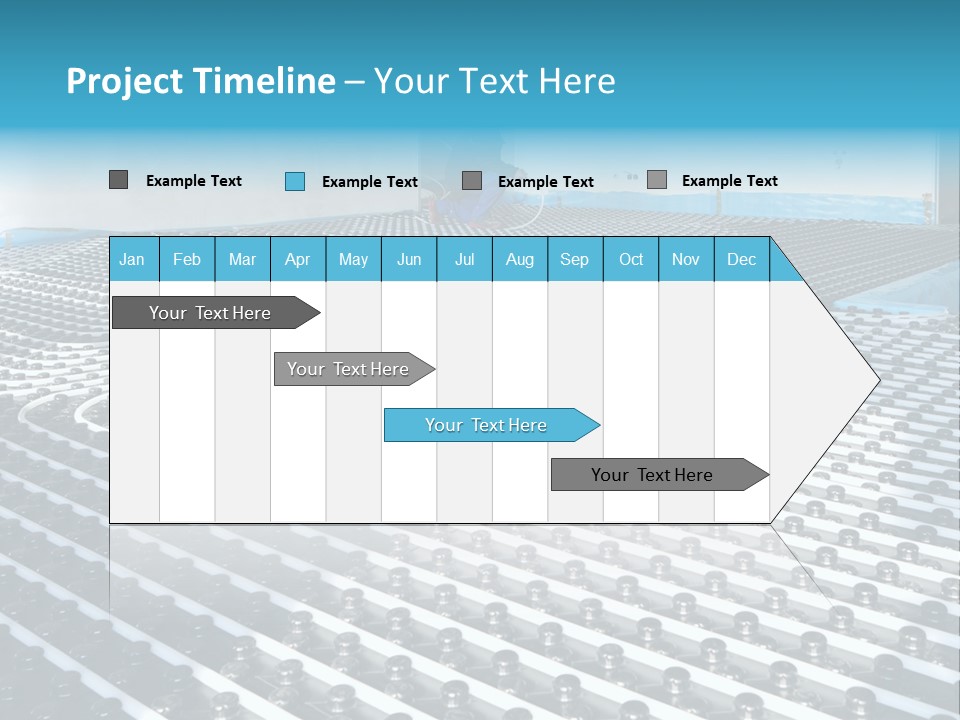 Sea Calm Senior PowerPoint Template