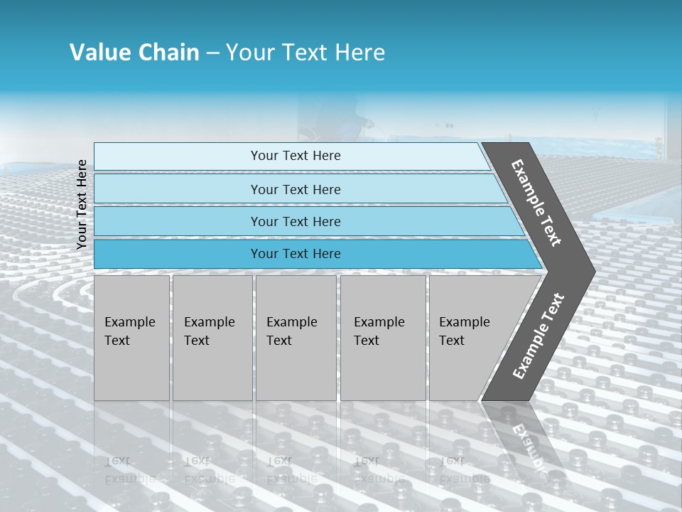 Sea Calm Senior PowerPoint Template
