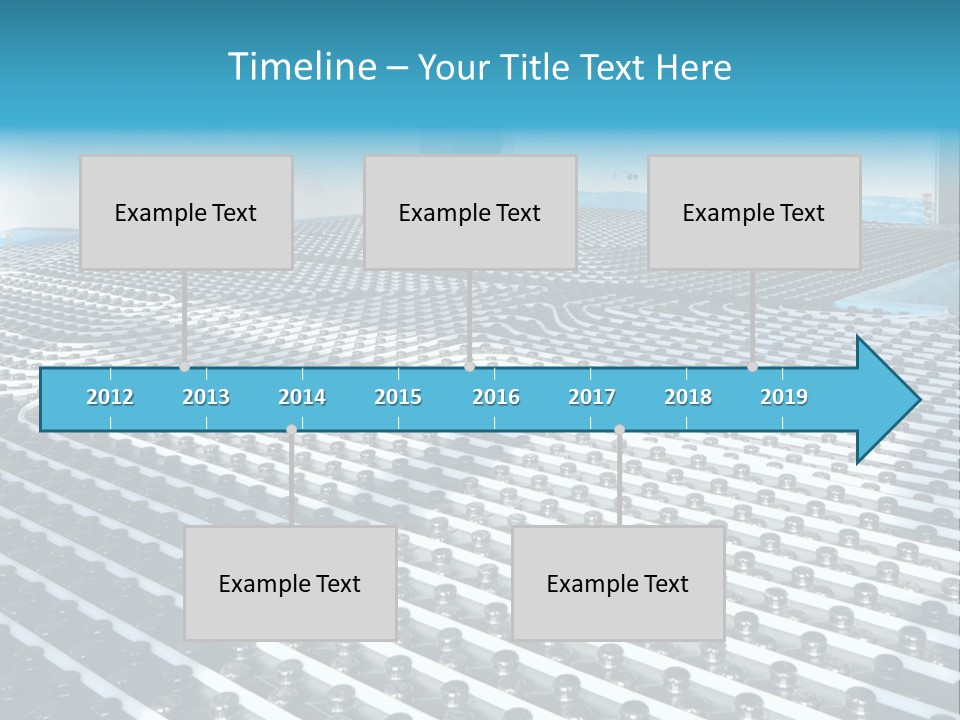 Sea Calm Senior PowerPoint Template