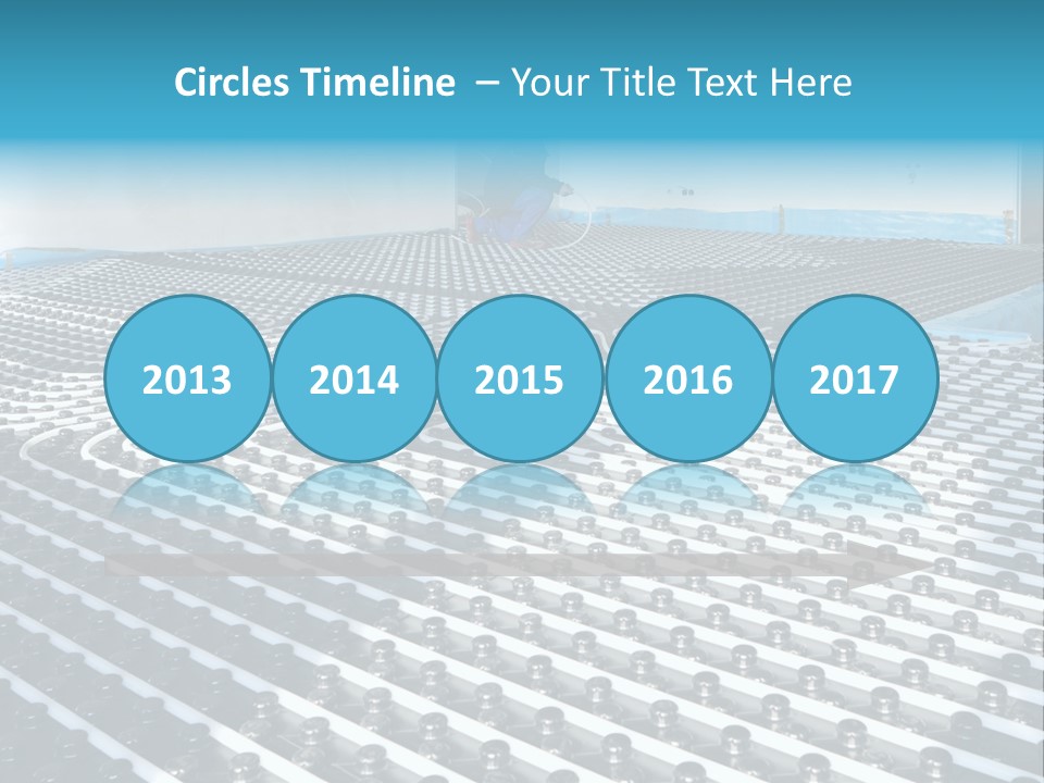 Sea Calm Senior PowerPoint Template