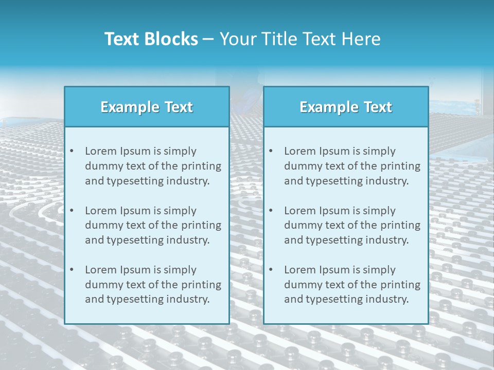 Sea Calm Senior PowerPoint Template