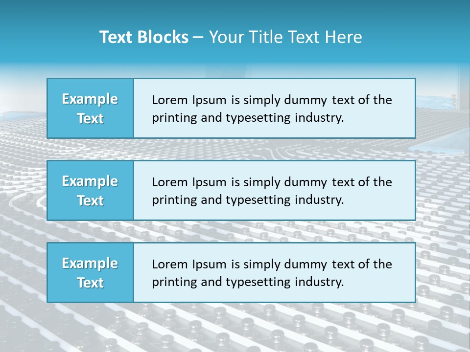 Sea Calm Senior PowerPoint Template