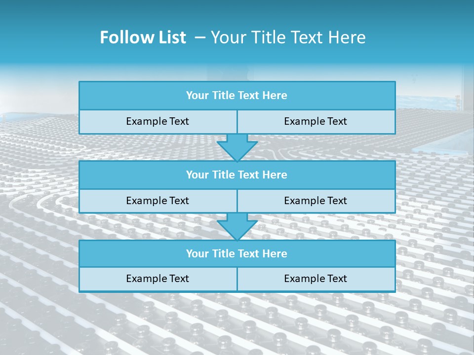 Sea Calm Senior PowerPoint Template